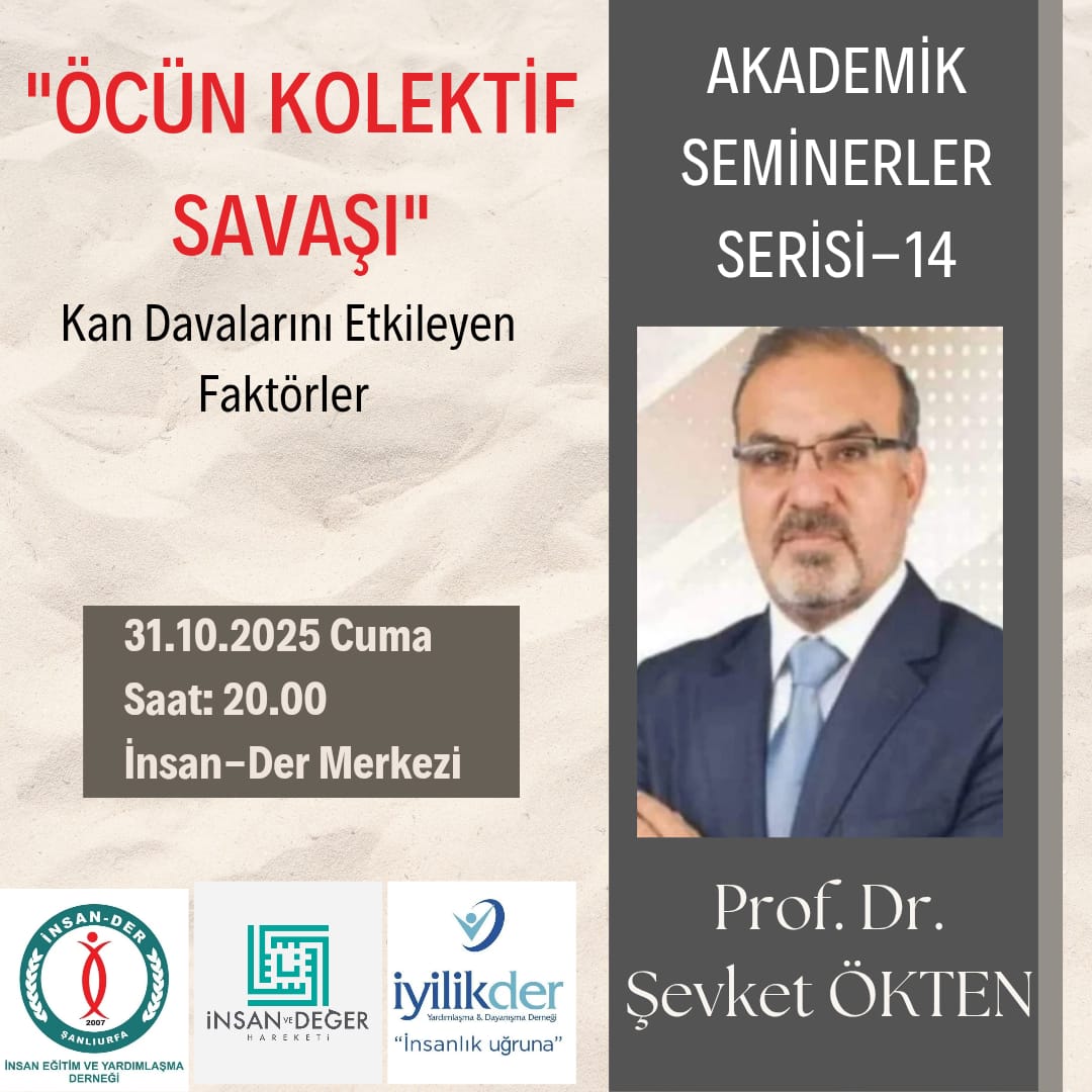 Prof. Dr. Şevket Ökten'in Öcün Kolektif Savaşı Konulu Sunumu